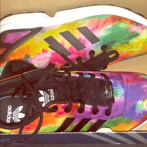 Adidas ZX Flux sneakers.